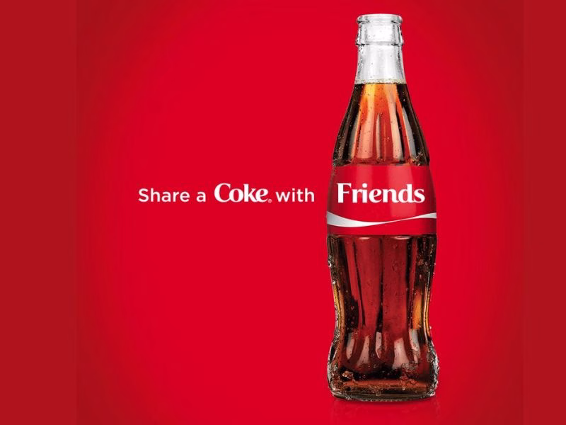 CocaColas Share a Coke Campaign Hyper Content Coca cola share a Coke Campaign with Personalized Bottles