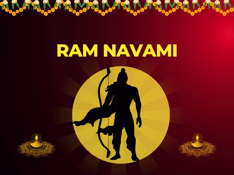 Ram Navami Inspiring Honest and ValueDriven Content Creation Hyper Content Illustration of Lord Ram Symbolizing Integrity and Values in Content Creation