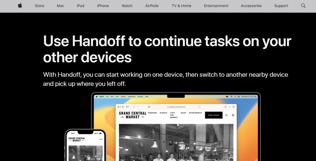 Apple Ecosystem Features iMessage AirDrop iCloud Handoff Hyper Content Blog Apple Devices Connected Via Imessage Airdrop Icloud and Handoff