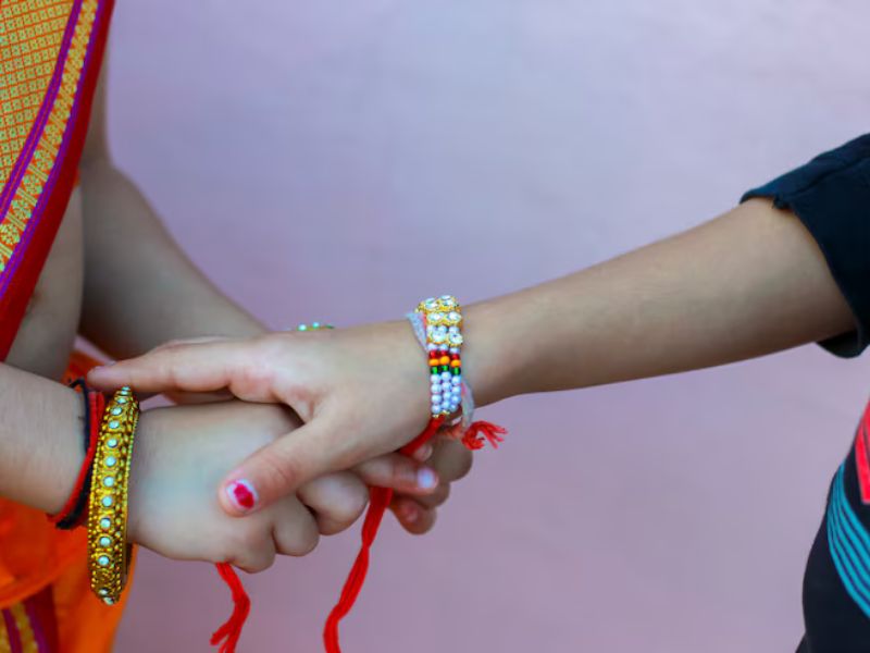 Best Wishes for Raksha Bandhan to Express Love Gratitude Hyper Content Blog Brother and Sister Exchanging Raksha Bandhan Wishes with Smiles