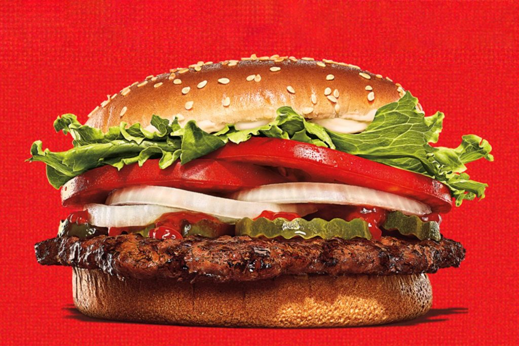 Burger Kings Product Strategy Explained Hyper Content Blog Burger King Whopper and Menu Items Showcasing Variety