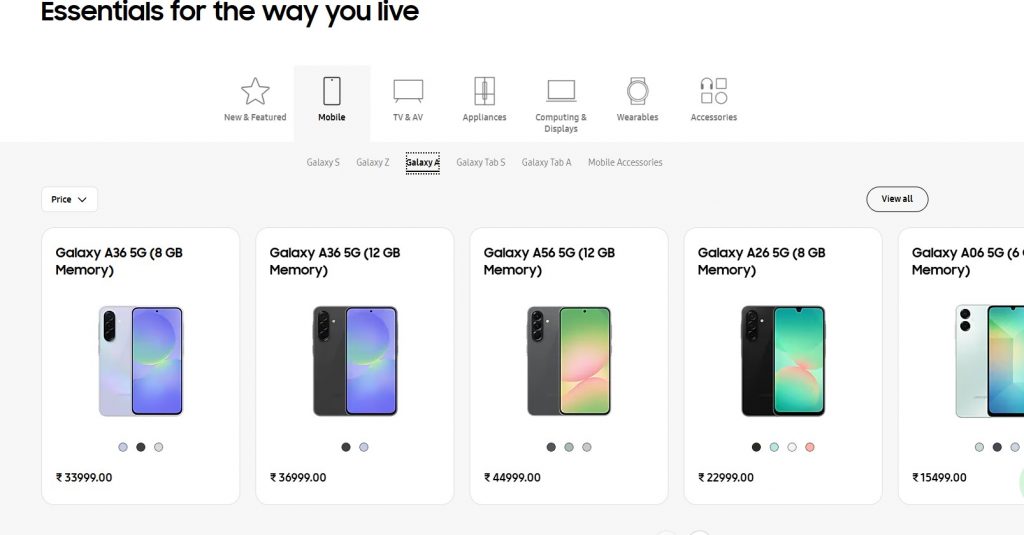 Samsungs Price Marketing Hyper Content Blog Samsung Pricing Strategy Targeting All Market Segments