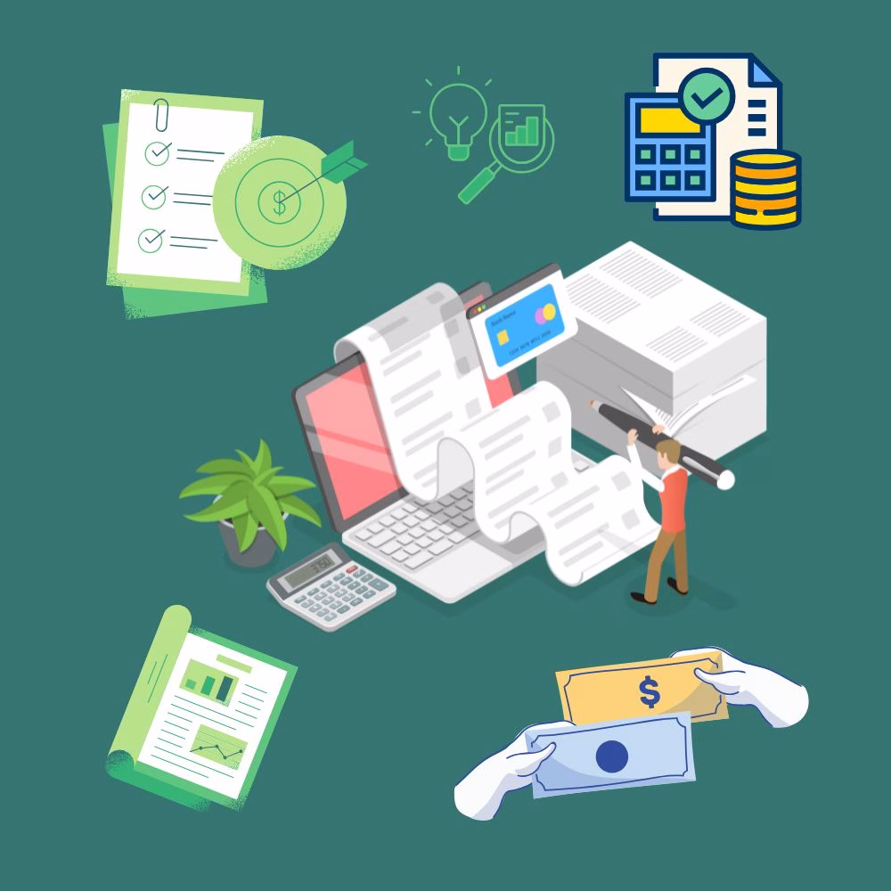 Visual Explaining What Financial Content Writing is with Examples