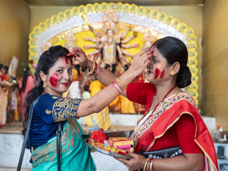 Dussehra Wishes for Best Friend Hyper Content Two Friends Sharing Laughs and Dussehra Greetings