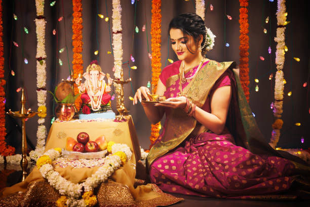 Short Ganesh Chaturthi Status Lines for WhatsApp Social Media Hyper Content Blog Short Status Line for Ganesh Chaturthi with Festive Background