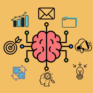 Illustration Explaining Neuromarketing Strategy Techniques and How Neuromarketing Works in Marketing