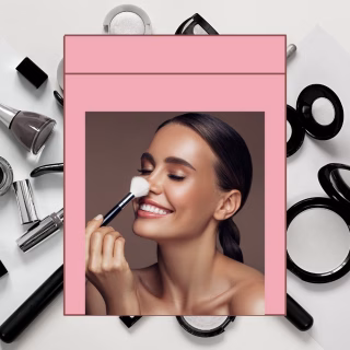 Creator Planning Viral Makeup Content Ideas for Social Media