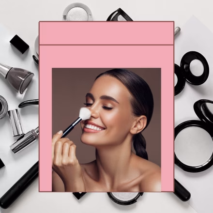 Creator Planning Viral Makeup Content Ideas for Social Media