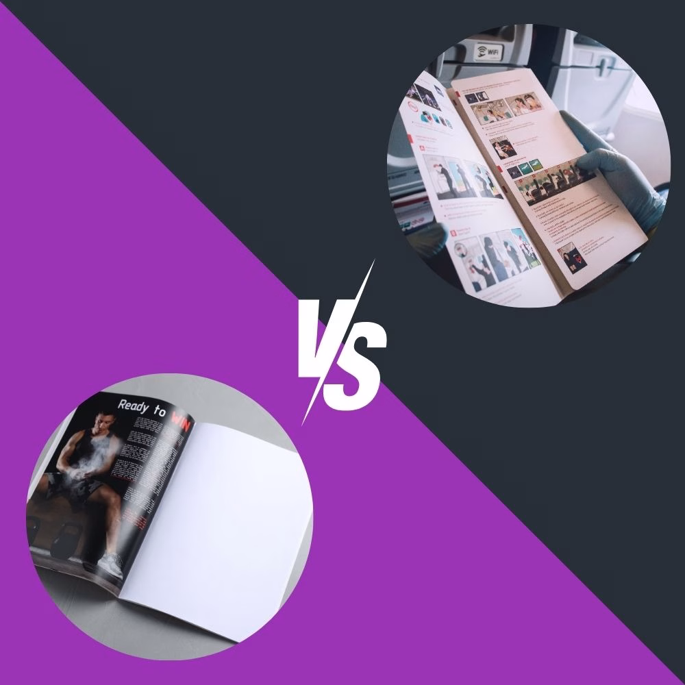 Booklet Vs Brochure Difference
