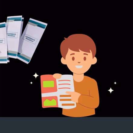 Illustration Showing Different Brochure Types Like Bi fold Tri fold and Digital Brochures Used for Marketing and Communication