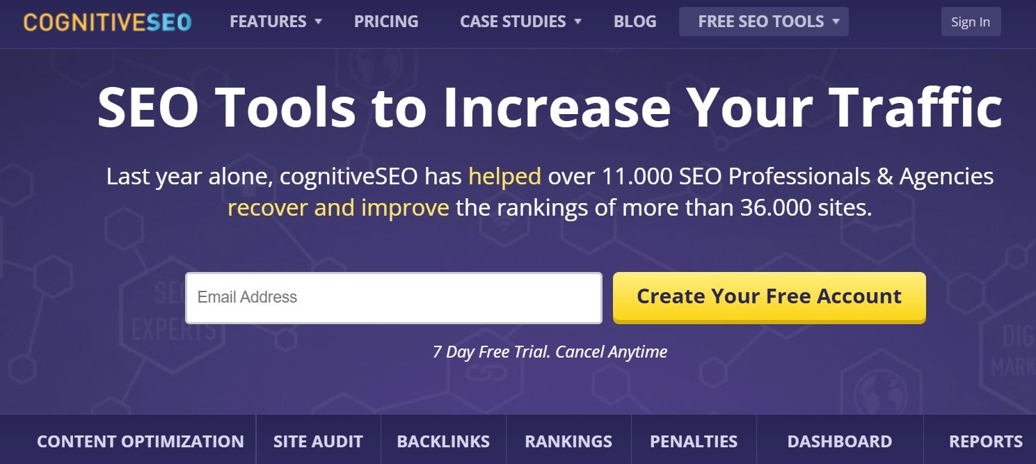 cognitiveSEOhomepage Hyper Content Blog Home Page of Cognitive Seo