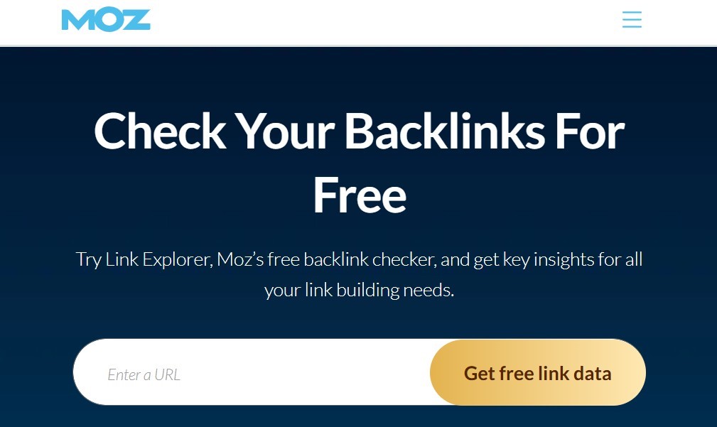 mozlinkexplorer Hyper Content Blog Moz Link Explorer Home Page Image