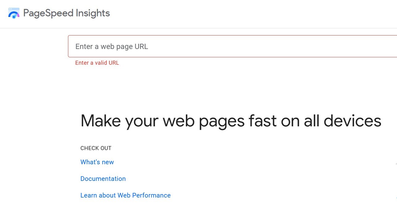 pagespeedinsights Hyper Content Blog Page Speed Insights Home Page