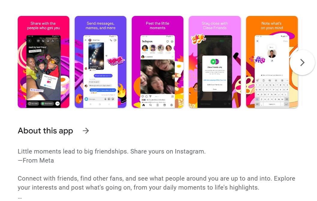 instagramappdescriptionimage Hyper Content Blog Instagram Post with Description and Tags