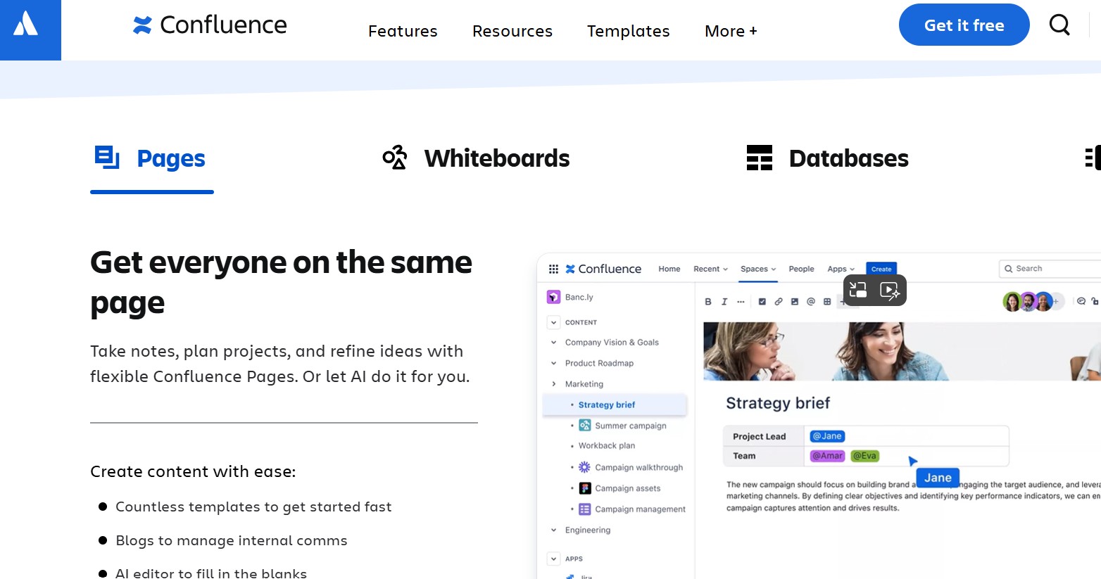 confluencehomepage Hyper Content Blog Home Page of Confluence