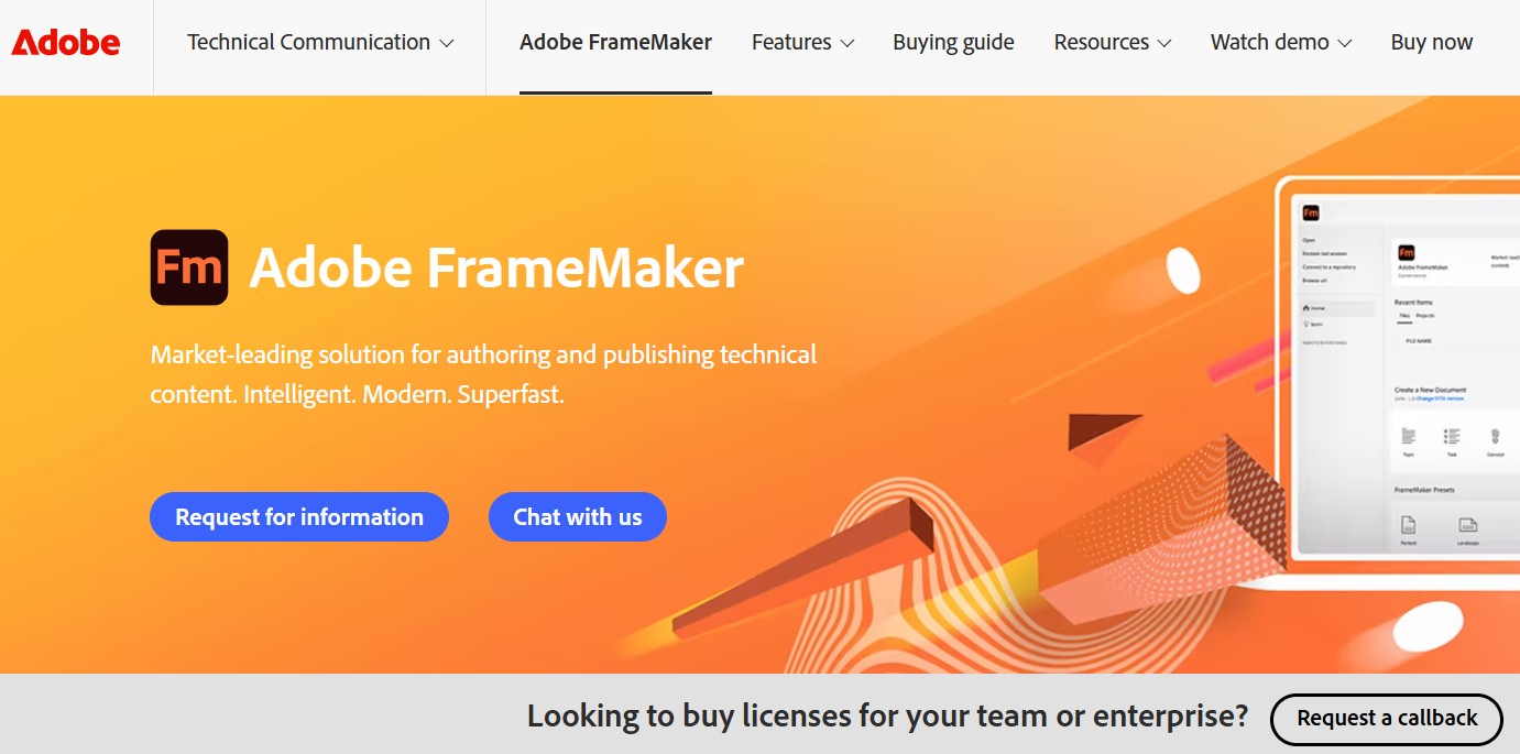 adobeframemakerhomepage Hyper Content Blog Home Page of Adobe Frame Maker
