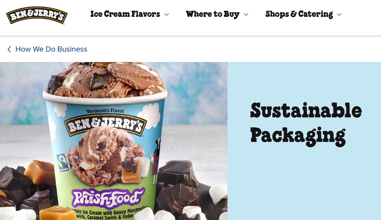 benjerryssustainablepackaging Hyper Content Blog Sustainable Packaging of Ben Jerrys