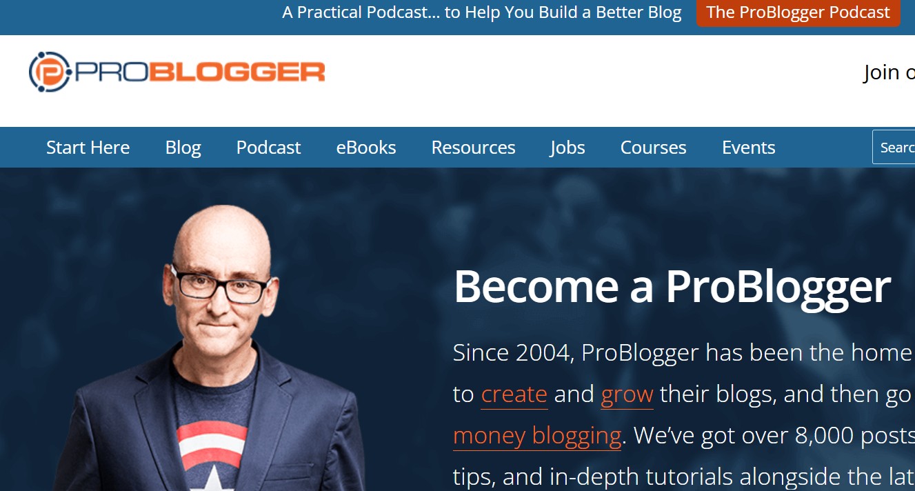 probloggerhomepage Hyper Content Blog Home Page of Pro Blogger