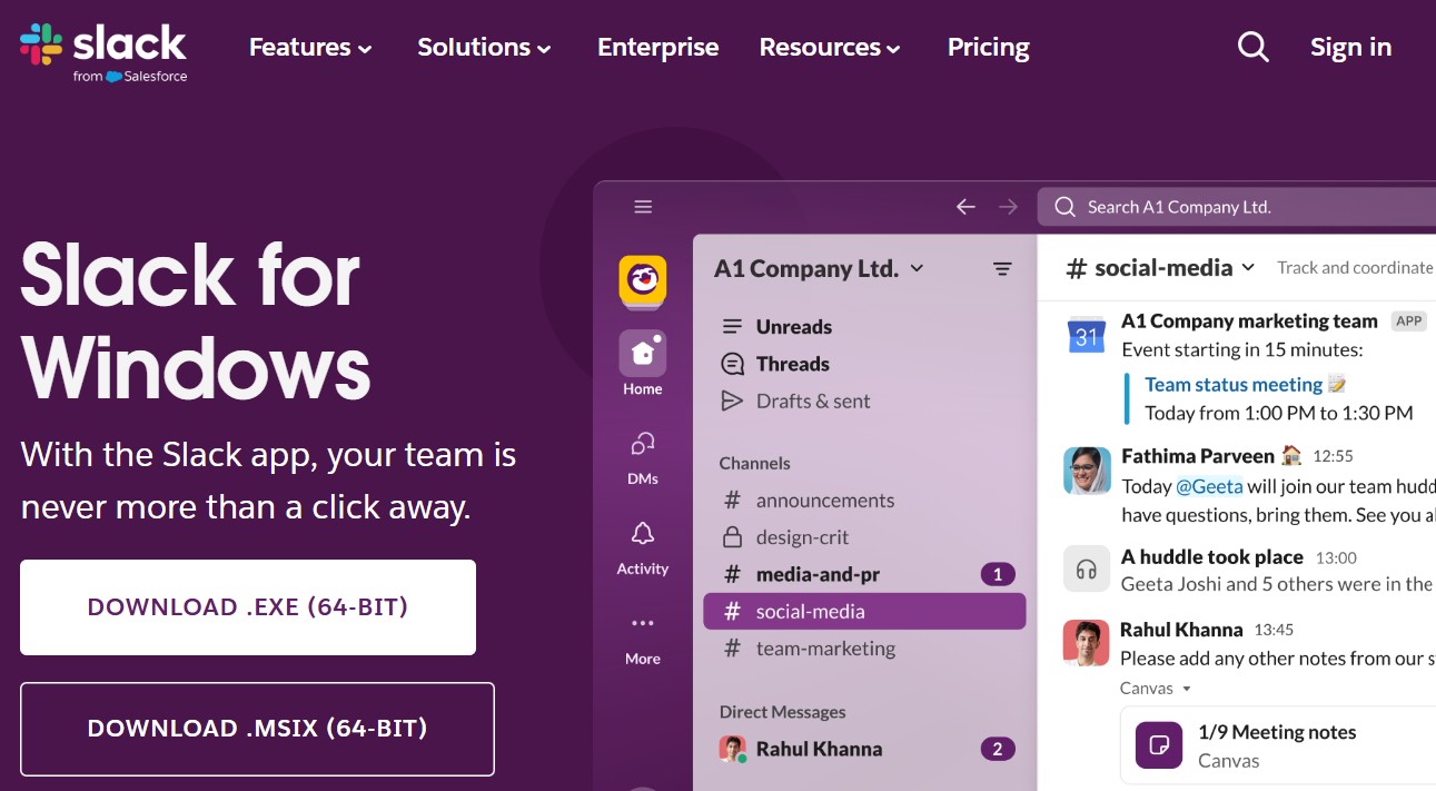 slackhomepage Hyper Content Blog Home Page of Slack