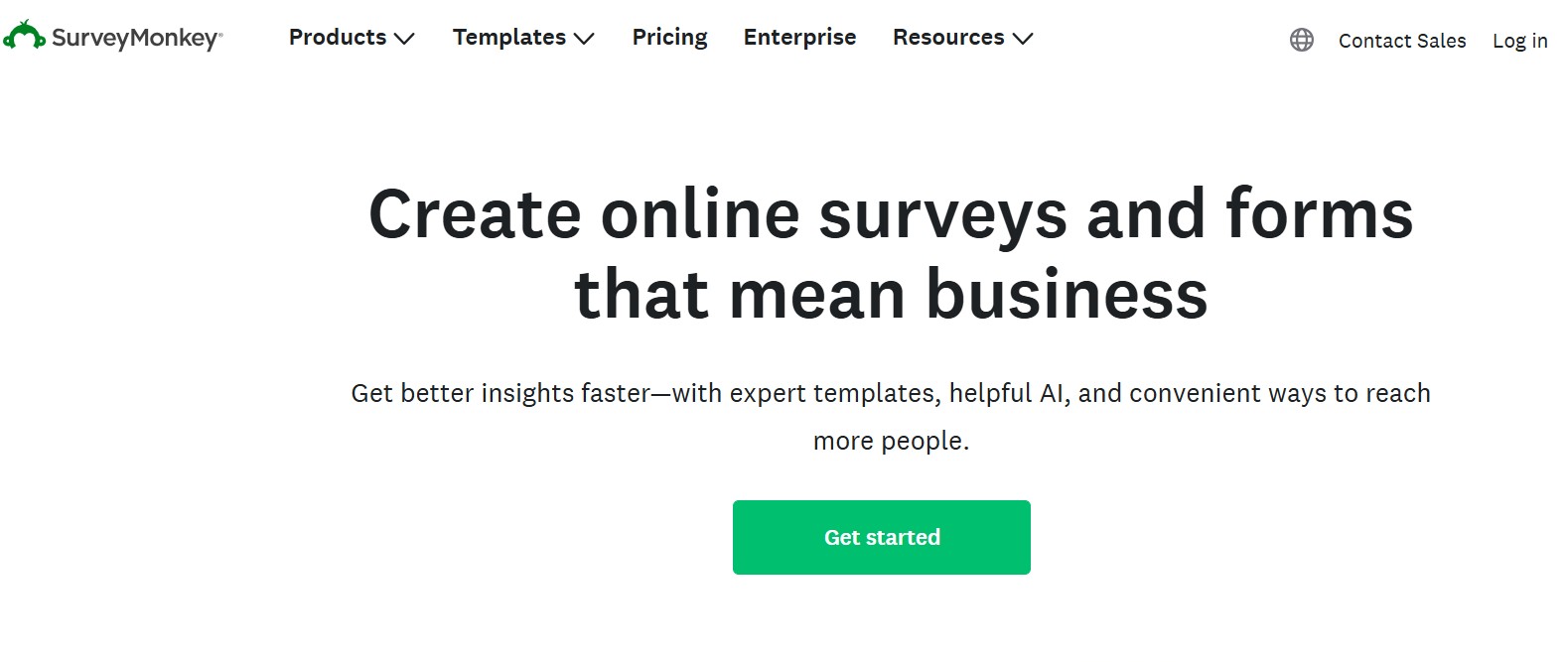 surveymonkeyhomepage Hyper Content Blog Home Page of Survey Monkey