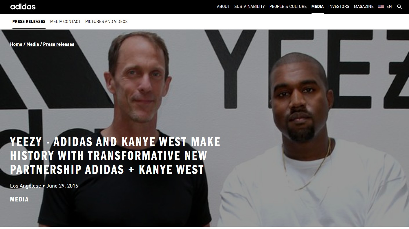Collaboration of Adidas with Kanye West Hyper Content Blog Adidas Yeezy Collaboration with Kanye West in Fashion and Sneakers