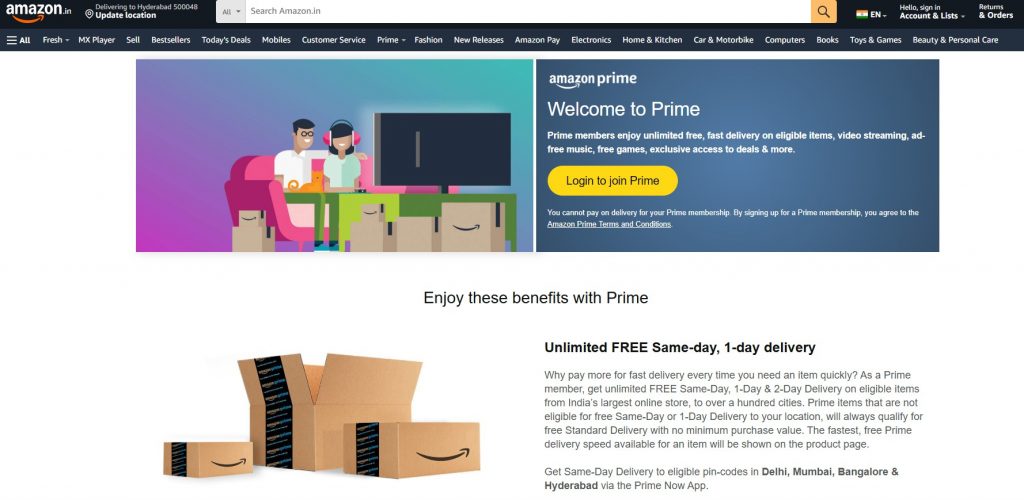 Amazon Prime Fast Shipping Exclusive Member Perks Hyper Content Blog the Amazon Marketing Strategy Includes Amazon Prime Membership Benefits Including Fast Shipping
