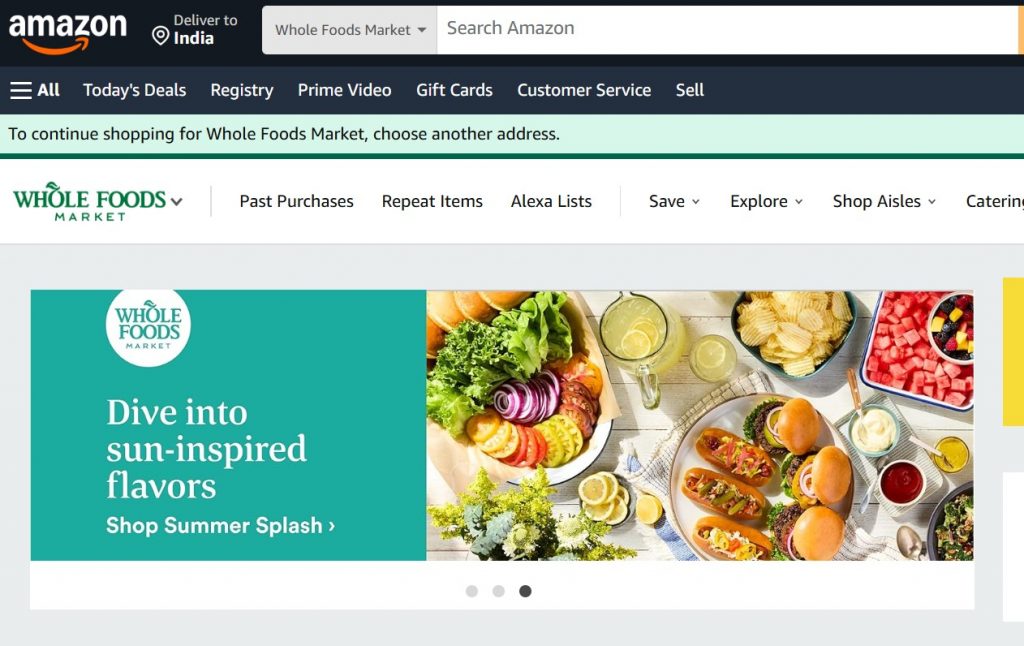Amazon Whole Foods Organic Grocery Shopping Redefined Hyper Content Blog Amazon Whole Foods Market Showcasing Organic Products